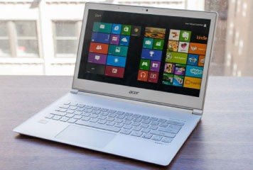 White Laptop