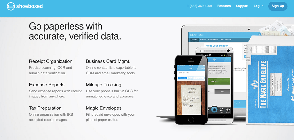 Shoeboxed App