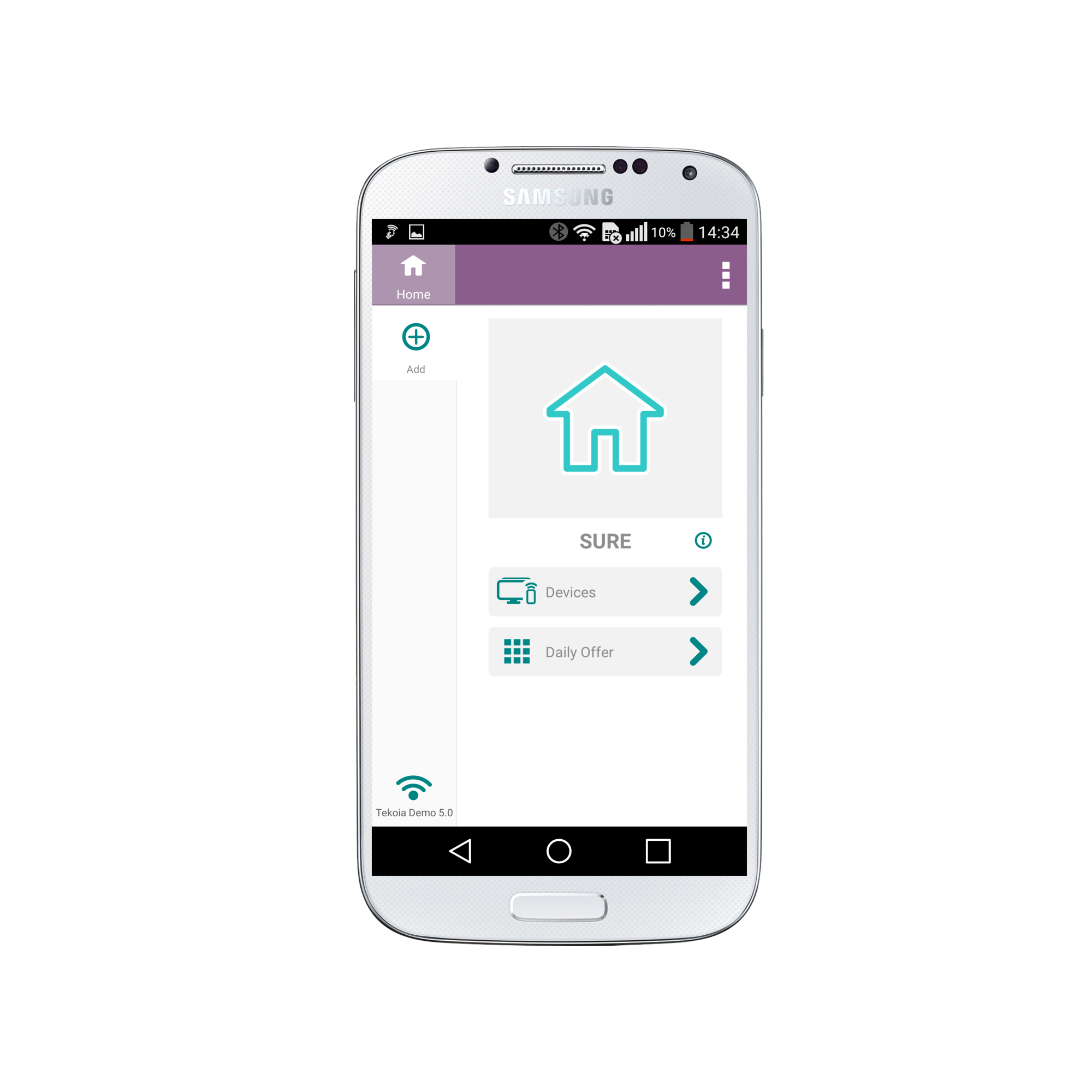 Home Screen