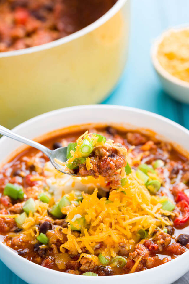 Spicy Turkey Chili