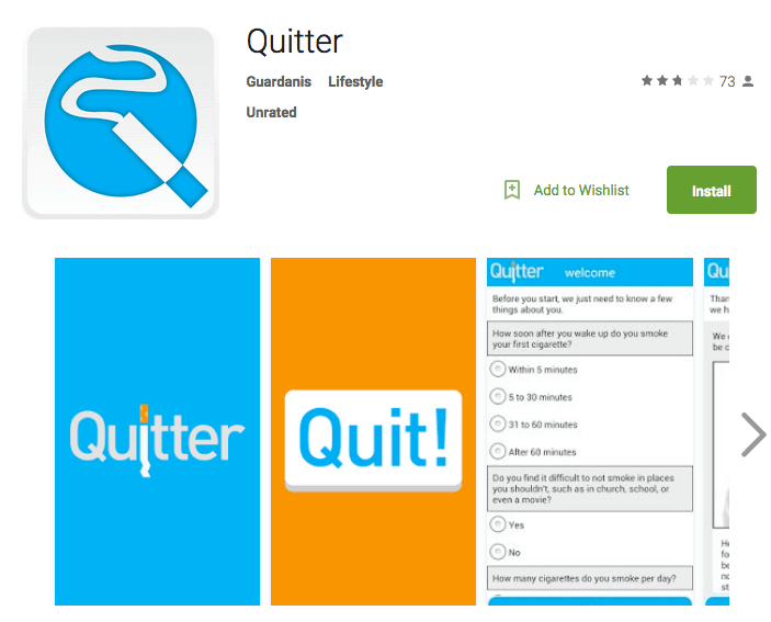 quitter