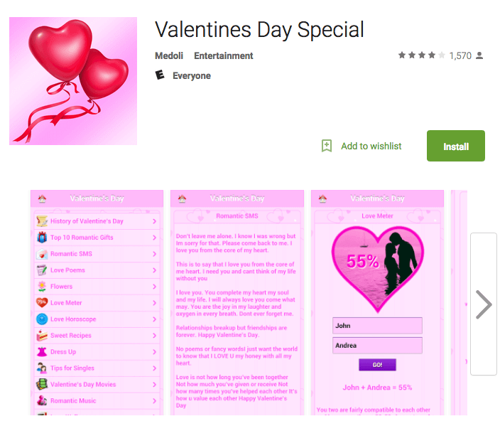 Valentine's Day Special