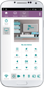 your device is now added to the universal remote