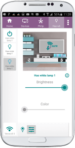 Philips Hue Remote App - Brightness and color