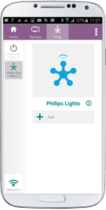 Philips Hue added to remote