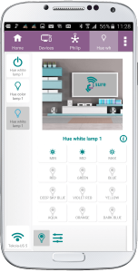 Philips Hue Remote App - white light