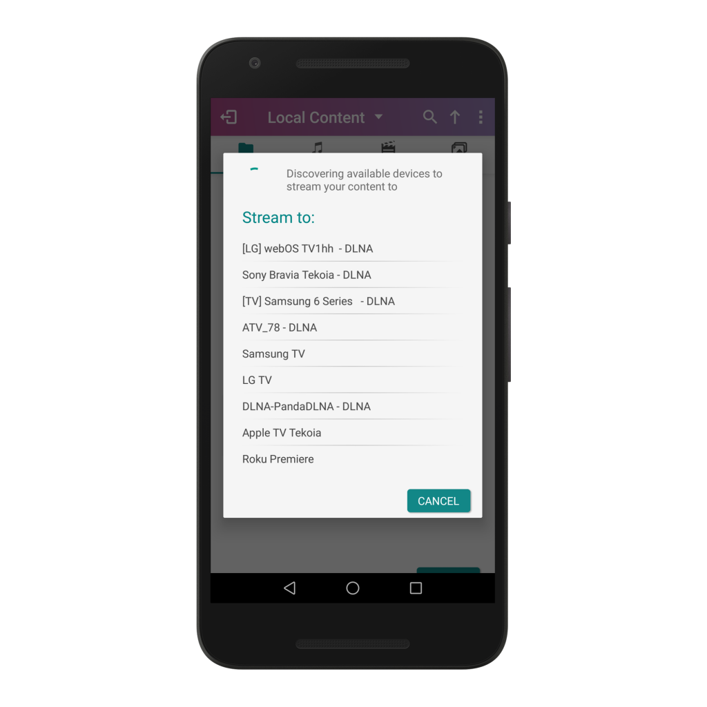 DLNA remote